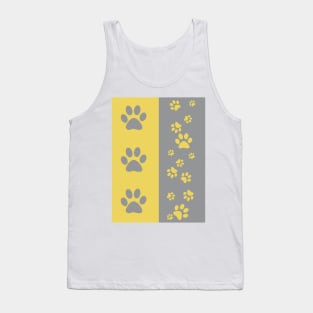 PAWPRINT STRIPES Tank Top